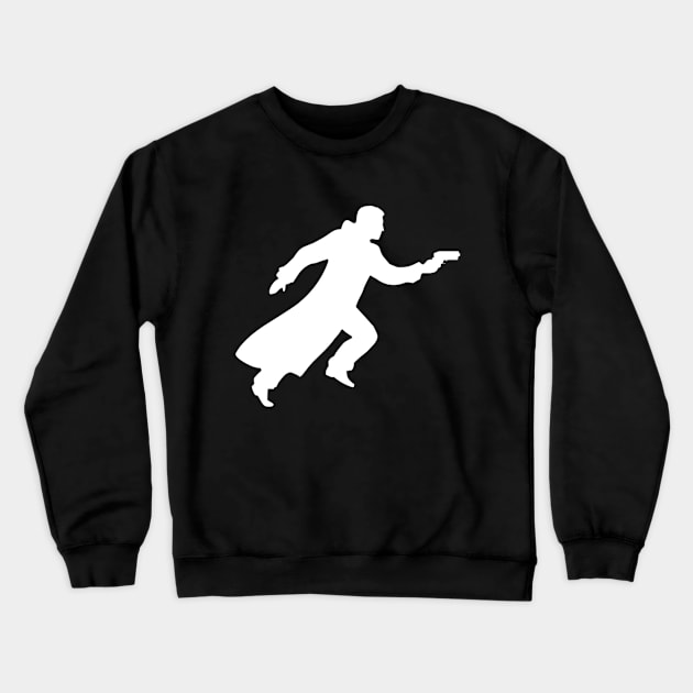 Blade Runner Silhouette Crewneck Sweatshirt by deanbeckton